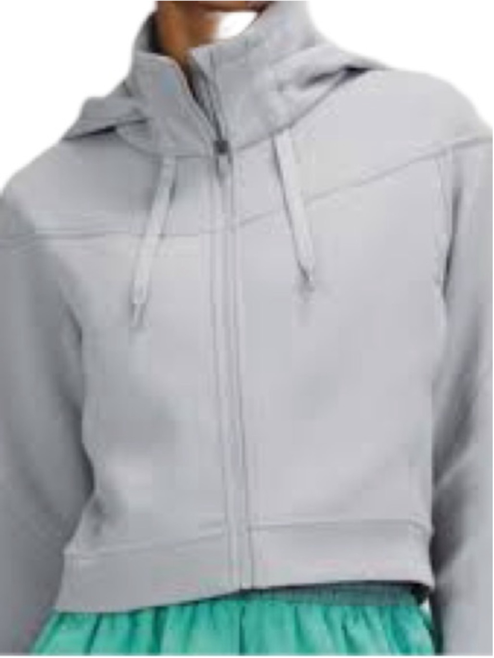 lululemon Rogue Renegade Zip Hoodie in a pale blue/grey - Picture 2 of 7